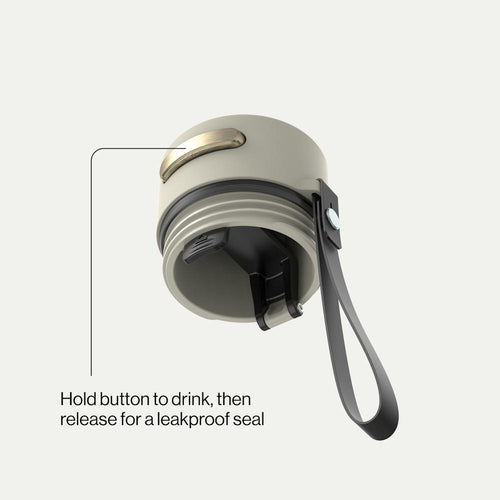 24 oz AutoSeal® Bottle - Oatmilk Champagne